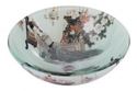 Picture of   97044 Round geisha design tempered glass basin