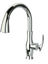 Picture of   25591 Single hole kitchen faucet with pull down spray head
