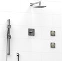 Picture of   KIT#1945C ½’’ coaxial system with hand shower rail, 2 body jets and shower head