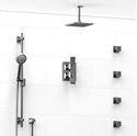 Picture of   KIT#483ZOTQC ¾" double coaxial system with hand shower rail, 4 body jets and shower head